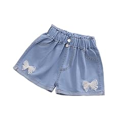 Girls denim shorts for sale  Delivered anywhere in UK