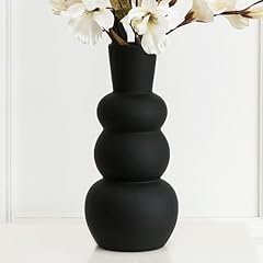 Tenforie black vase for sale  Delivered anywhere in USA 