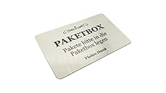 Paketkasten schild pakete gebraucht kaufen  Wird an jeden Ort in Deutschland