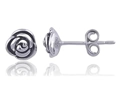 Sterling silver rose for sale  Delivered anywhere in USA 