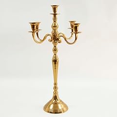 Arm candelabra gold for sale  Delivered anywhere in Ireland