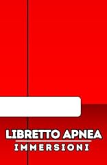 Libretto immersioni apnea usato  Spedito ovunque in Italia 
