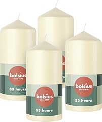 Bolsius pillar candles for sale  Delivered anywhere in UK
