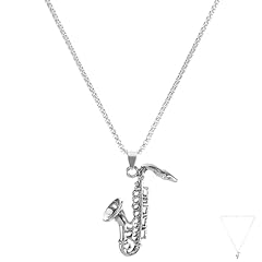 Collier pendentif saxophone d'occasion  Livré partout en France