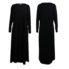 Plain black abaya for sale  Delivered anywhere in UK