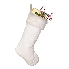 Christmas stocking white for sale  Delivered anywhere in UK