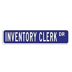 Inventory clerk sign for sale  Delivered anywhere in USA 