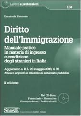 Diritto dell immigrazione. usato  Spedito ovunque in Italia 