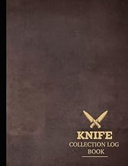 Knife collection log for sale  Delivered anywhere in USA 