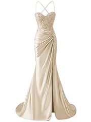 Bolodoo champagne satin for sale  Delivered anywhere in USA 
