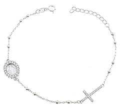 Bracciale unisex rosario usato  Spedito ovunque in Italia 
