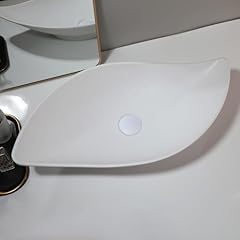 Homemieco oval white for sale  Delivered anywhere in USA 
