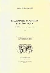 Grammaire japonaise systémati d'occasion  Livré partout en France