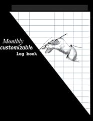 Monthly customizable log for sale  Delivered anywhere in USA 