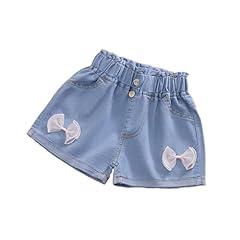 Girls denim shorts for sale  Delivered anywhere in UK