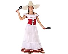 Atosa 60088 - Costume da donna messicana in tutto il mondo, ragazza, 10-12 anni usato  Spedito ovunque in Italia 