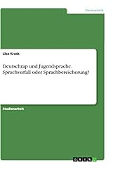 Deutschrap jugendsprache sprac gebraucht kaufen  Wird an jeden Ort in Deutschland