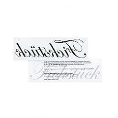 Fickstück tattoo schriftzug gebraucht kaufen  Wird an jeden Ort in Deutschland