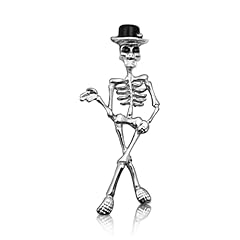 Totenkopf brosche halloween gebraucht kaufen  Wird an jeden Ort in Deutschland