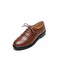 Womens brogue leather for sale  Delivered anywhere in UK