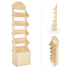Espositore legno terra usato  Spedito ovunque in Italia 