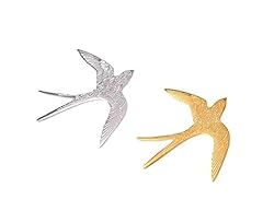 Broche hirondelle acier d'occasion  Livré partout en France