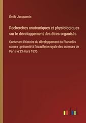 Recherches anatomiques physiol d'occasion  Livré partout en France