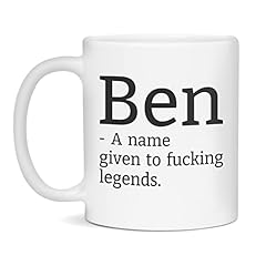 Funny ben mug for sale  Delivered anywhere in USA 