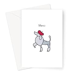 Merci greeting card for sale  Delivered anywhere in UK