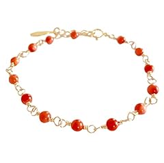Coral bracelet delicate for sale  Delivered anywhere in USA 