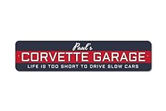 Corvette garage sign for sale  Delivered anywhere in USA 