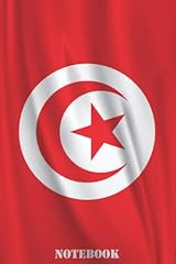 Notebook tunisian flag for sale  Delivered anywhere in UK