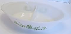 Glasbake oval divided for sale  Delivered anywhere in USA 