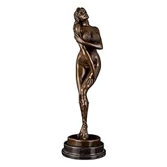 Used, Bronze Western Sexy Girl Statue Hot Female in Long for sale  Delivered anywhere in Canada