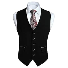 Hisdern black waistcoat for sale  Delivered anywhere in UK