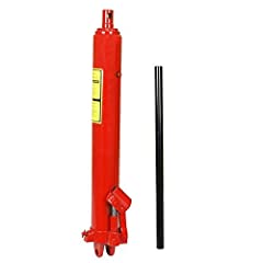Used, 8 Ton Manual Engine Hoist Long Ram Hydraulic Jack Cherry for sale  Delivered anywhere in USA 