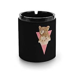 Pink leopard ashtray for sale  Delivered anywhere in UK