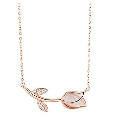 Tulip necklace women for sale  Delivered anywhere in USA 