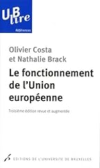 Fonctionnement union européen d'occasion  Livré partout en France