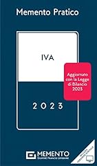 Memento iva 2023 usato  Spedito ovunque in Italia 
