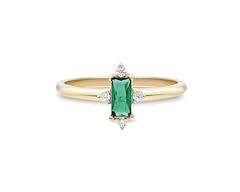 Baguette emerald ring for sale  Delivered anywhere in USA 