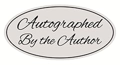 Autographed author sticker for sale  Delivered anywhere in USA 