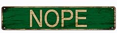 Nope retro tin for sale  Delivered anywhere in USA 