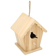 Wood birdhouse unfinished for sale  Delivered anywhere in USA 