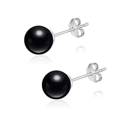 Black onyx earrings for sale  Delivered anywhere in USA 