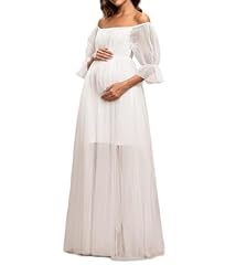 Tulle ruffle maternity for sale  Delivered anywhere in UK