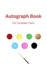 Autograph book snooker for sale  Delivered anywhere in UK