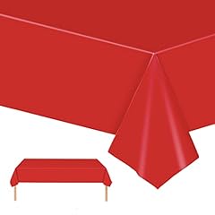 Rote tischdecken 137x274cm gebraucht kaufen  Wird an jeden Ort in Deutschland