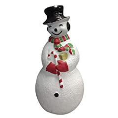 PMU Christmas Light Up Large Snowman 40 Inch Blow Mold, used for sale  Delivered anywhere in USA 