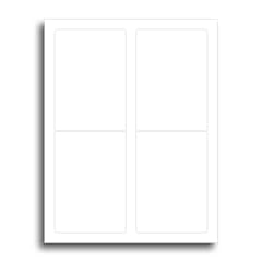 Blank white adhesive for sale  Delivered anywhere in USA 